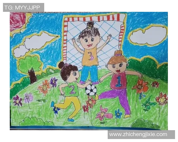 足球足球画：描绘绿茵场上的激情与梦想，展现球员们的风采与团队精神